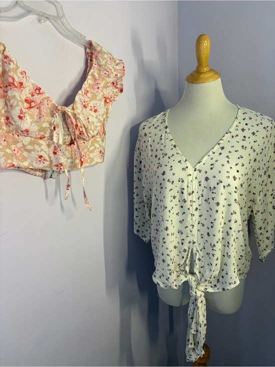 SHEIN Tops - SHEIN Crop, NWOT & Ivy + Main Top,NWT, Set of 2, Size S